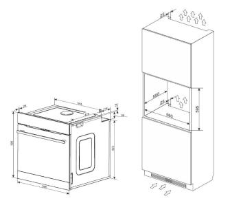Вбудована духова шафа AMICA ED06209W FINE - 5