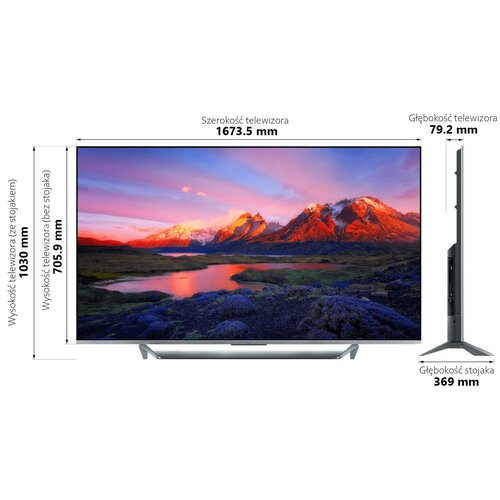 Телевізор Xiaomi Mi TV Q1 75" - 2