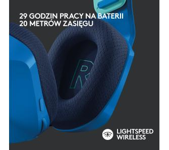 Компьютерная гарнитура Logitech Lightspeed Wireless RGB Gaming Headset G733 Blue (981-000943) - 4
