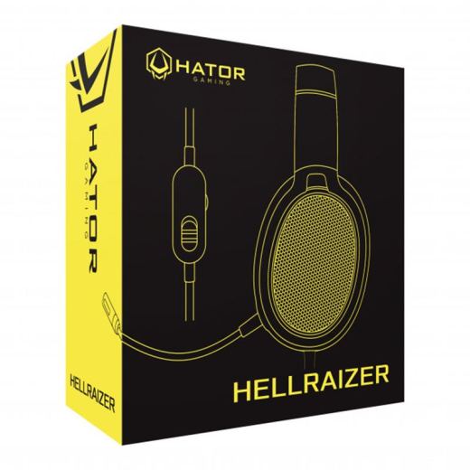 Наушники с микрофоном Hator Hellraizer Black (HTA-812) - 5