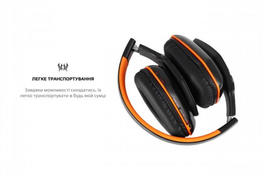 Навушники Kotion EACH B3506 Black/Orange (ktb3506bt) - 5