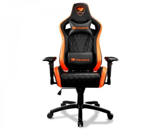 Комп'ютерне крісло для геймера Cougar Armor S black/orange - 1