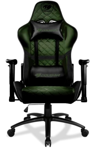 Комп'ютерне крісло для геймера Cougar Armor ONE X Dark Green - 1