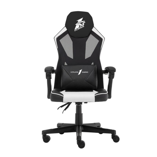 Комп'ютерне крісло для геймера 1stPlayer P01 Black/White - 1