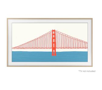 Рамка для телевизора 65" Samsung 2021 The Frame  VG-SCFA65TKBXC светло коричневая - 4