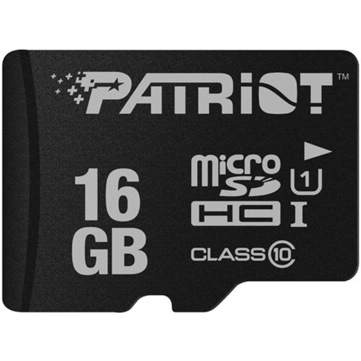 Карта пам'яті PATRIOT 16 GB microSDHC UHS-I LX PSF16GMDC10 - 1