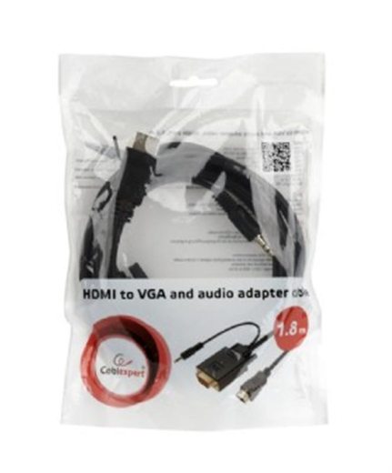 Адаптер Cablexpert A-HDMI-VGA-03-6 - 2