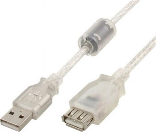 Кабель USB Cablexpert USB 2.0 AM/AF 1.8m (CCF-USB2-AMAF-TR-6) - 1