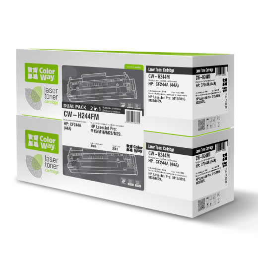 Картридж CW (CW-H244FM) HP LJ Pro M15/M28 Black (CF244A) Dual Pack - 1