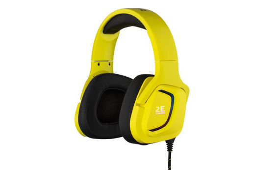 Гарнітура ігрова 2E GAMING HG340 RGB 3.5mm Yellow (2E-HG340YW) - 2