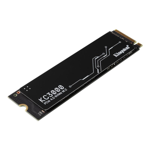 SSD накопитель Kingston SSD KC3000 512GB M.2 2280 NVMe PCIe Gen 4.0 x4 3D TLC NAND (SKC3000S/512G) - 2