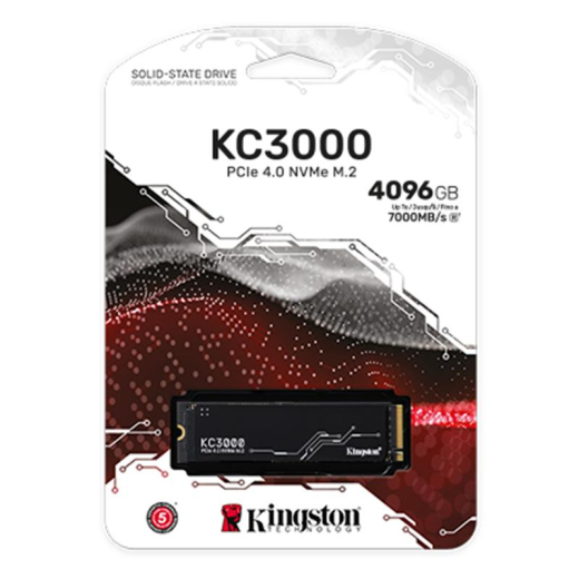 SSD накопитель Kingston KC3000 4096 GB (SKC3000D/4096G) - 3