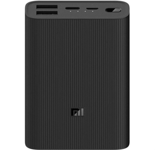 Внешний аккумулятор (павербанк) Xiaomi Mi 3 Ultra Compact 22.5W 10000mAh Black (BHR4412GL) - 1