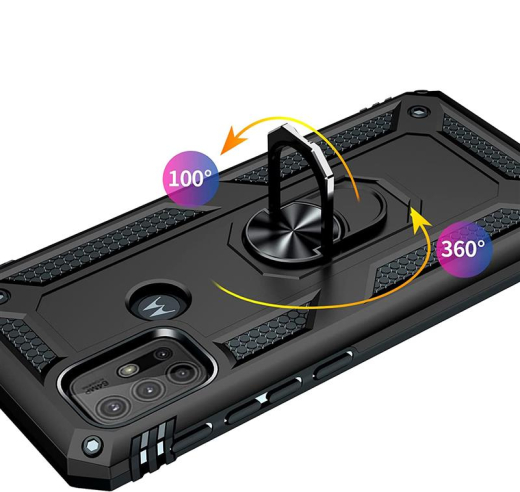 Чeхол-накладка BeCover Military для Motorola Moto G10/G10 Power/G20/G30 Black (706634) - 3