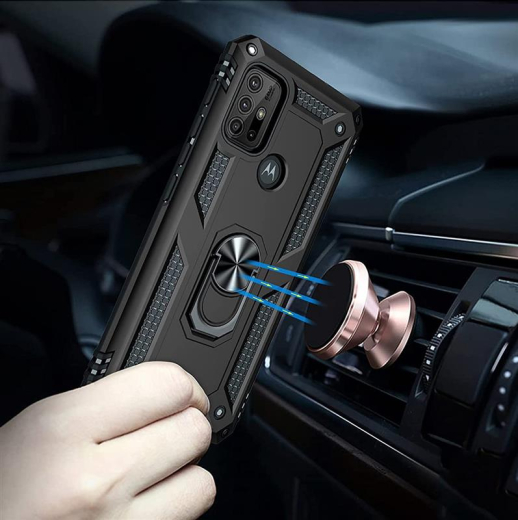 Чeхол-накладка BeCover Military для Motorola Moto G10/G10 Power/G20/G30 Black (706634) - 4