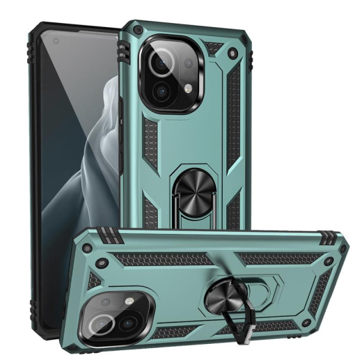 Чeхол-накладка BeCover Military для Xiaomi Mi 11 Lite/Mi 11 Lite 5G Dark Green (706645) - 2