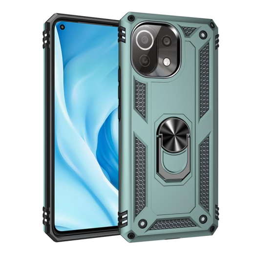 Чeхол-накладка BeCover Military для Xiaomi Mi 11 Lite/Mi 11 Lite 5G Dark Green (706645) - 3