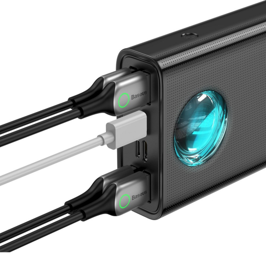Повербанк Baseus Amblight 30000mAh 65W Black (PPLG-A01) - 4