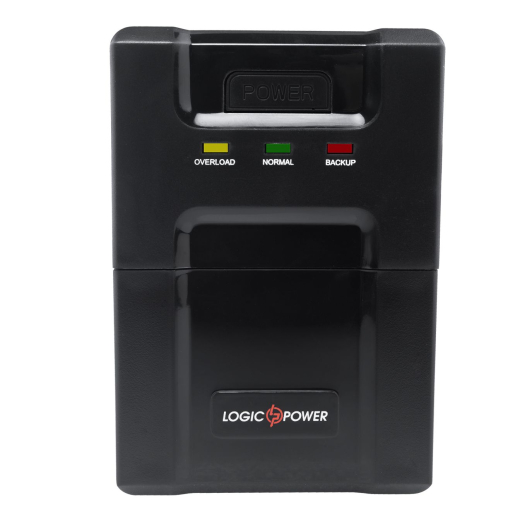ИБП LogicPower 650VA-P, Lin.int., AVR, 2 x евро, пластик - 2