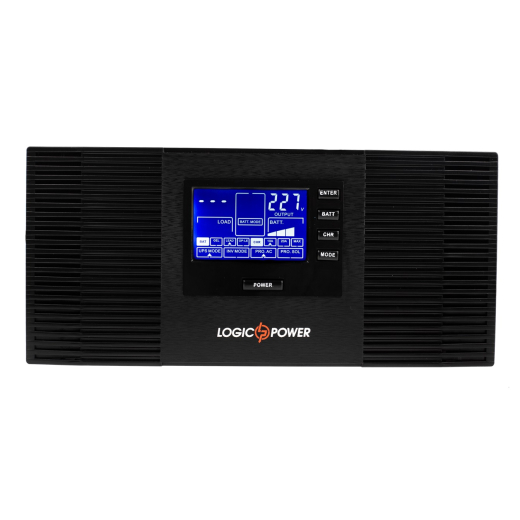 ИБП LogicPower LPM-PSW-1500VA (1050 Вт), Lin.int., AVR, 2 x евро, металл - 2
