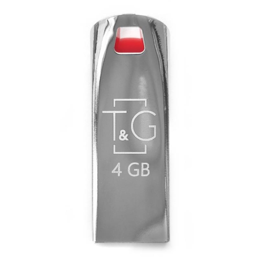 Флешка T&G 4 GB 115 Stylish series Chrome (TG115-4G) - 1