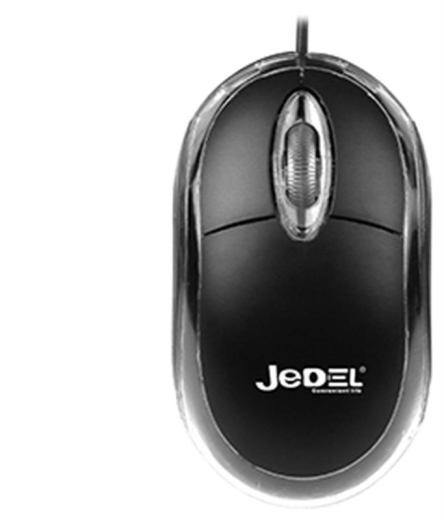 Миша Jedel 220 wired USB Black - 1