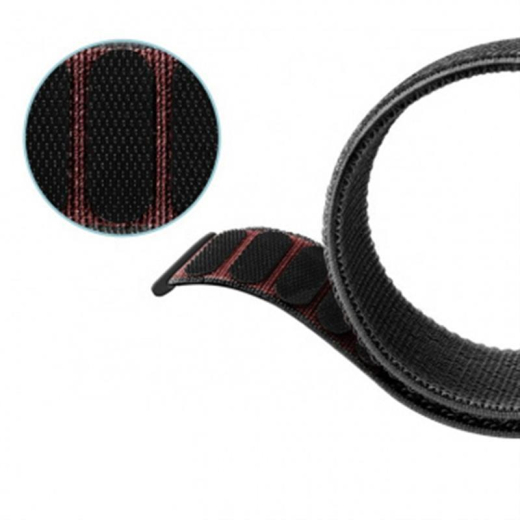 Ремешок BeCover Nylon Style для Xiaomi Amazfit Bip/Bip Lite/Bip S Lite/GTR 42mm/GTS/TicWatch S2/TicWatch E Yellow (705831) - 4
