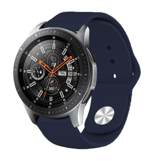 Силіконовий ремінець BeCover для Huawei Watch GT 2 42mm Blue-Horizon (706239) - 4