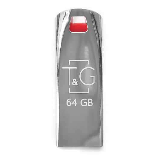 Флешка T&G 64 GB 115 Stylish series Chrome (TG115-64G) - 1