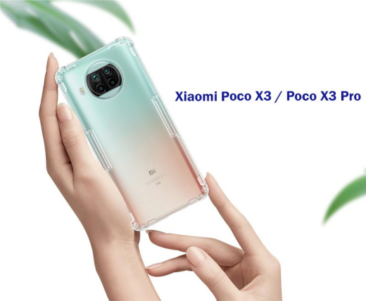 Чехол-накладка BeCover Anti-Shock для Xiaomi Poco X3/Poco X3 Pro Clear (706972) - 1