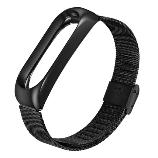Ремешок BeCover Metal для Xiaomi Mi Band 4/3 Black (704651) - 1