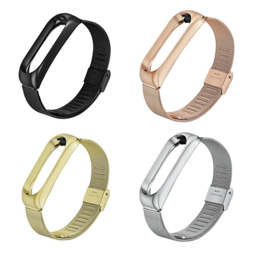 Ремешок BeCover Metal для Xiaomi Mi Band 4/3 Black (704651) - 2