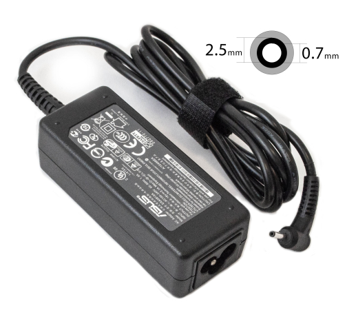 Блок живлення для ноутбука Asus 19V 2.1A 40W 2.5x0.7мм без каб. (AD103012) bulk - 1