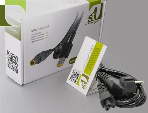 Блок живлення 1StCharger для ноутбука Dell 19V 30W 1.58A 5.5х1.7мм + каб.пит. (AC1STDE30WC) - 4