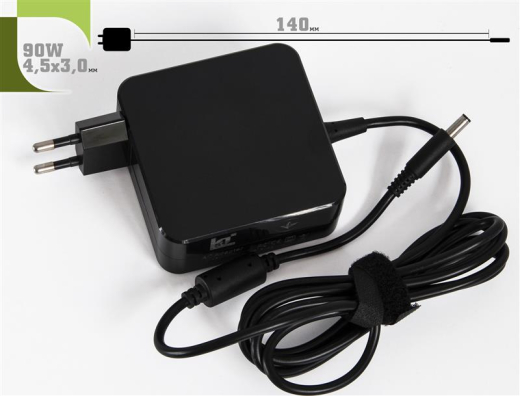 Блок питания 1StCharger для ноутбука Dell 19.5V 90W 4.62A 4.5х3.0мм Wall Mount (WM1ST19.5V90W4530D) - 1