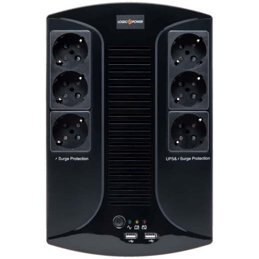 Линейно-интерактивный ИБП LogicPower 850VA-6PS (4325) - 1