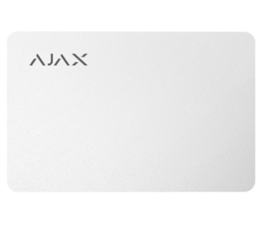 Безконтактна картка Ajax Pass White 10 шт. (000022788) - 1