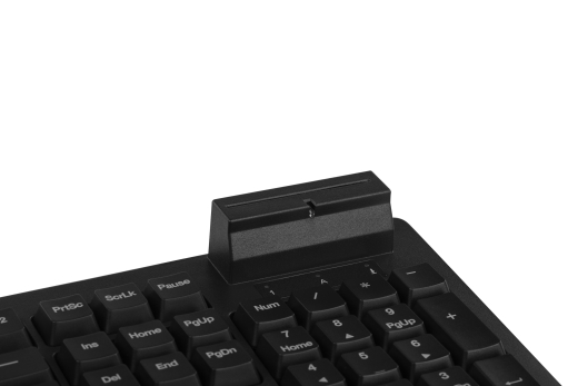2E Клавіатура KС1030 Smart Card USB Black - 7