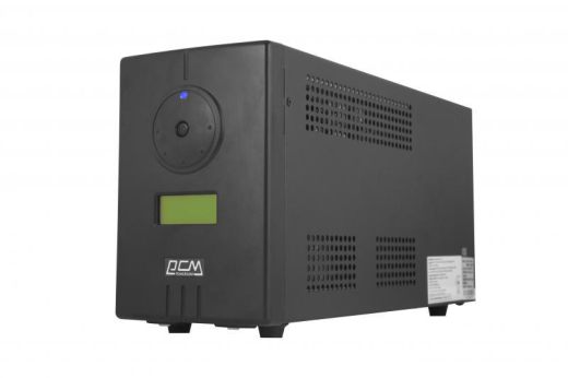 ДБЖ Powercom INF-1500, Lin.int., AVR, 2 х євро, USB, метал (00210203) - 1