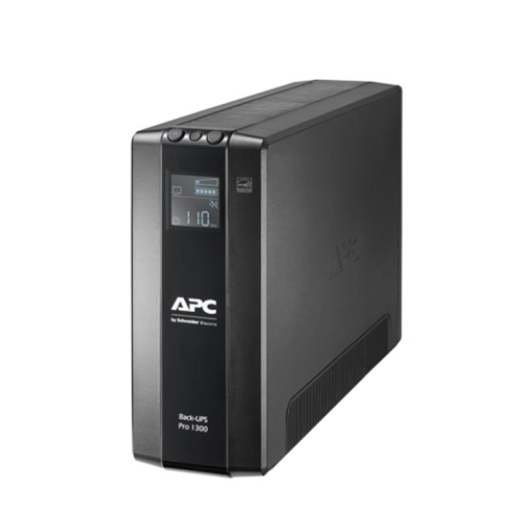 ДБЖ APC UPS Pro BR 1300VA, Lin.int., 8 х IEC, LCD, USB, метал (BR1300MI) - 1