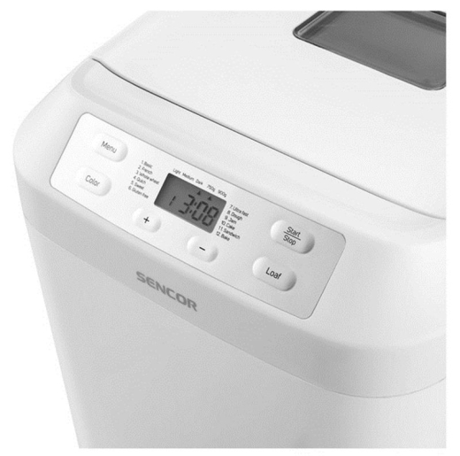 Хлібопічка Sencor SBR 1040WH - 2
