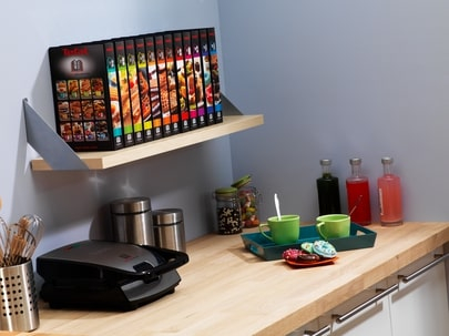 Мультимейкер (бутербродница-вафельница-гриль-кексница) Tefal SW854D - 5