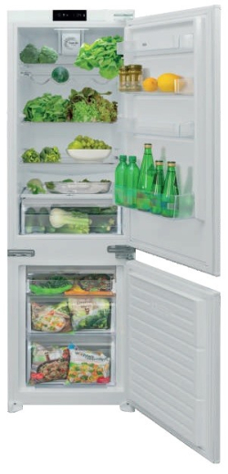 Встраиваемый холодильник с морозильной камерой холодильник Kernau KBR 17133.1 S NF - 1