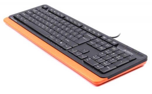 Клавиатура A4Tech Fstyler FKS10 Orange USB - 3