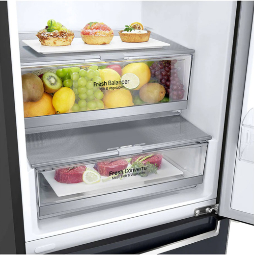 Холодильник з морозильною камерою LG GBB72MCDFN - 7
