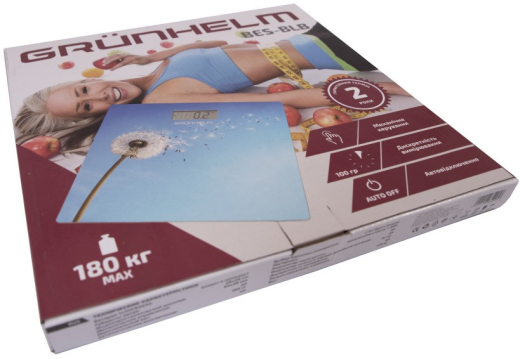 Ваги для підлоги Grunhelm BES-BLB - 4