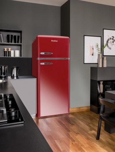 Холодильник AMICA RETRO KGC15630R - 15