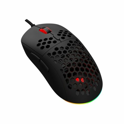 Компьютерная мышь Savio HEX-R черная - 2