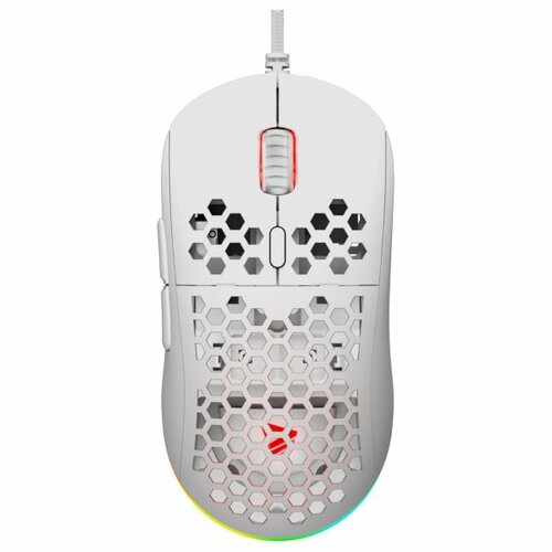 Комп'ютерна миша Savio HEX-R біла - 1