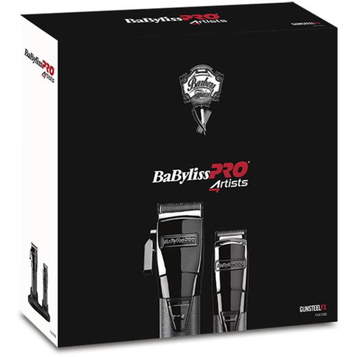 Машинка для стрижки Babyliss Pro FX8705E GunSteel FX Grooming Set - 4